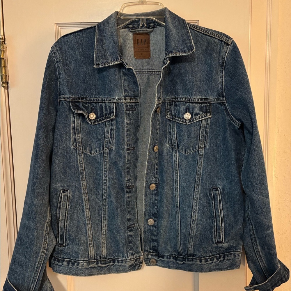 GAP Blue Classic Jean Jacket Medium Wash